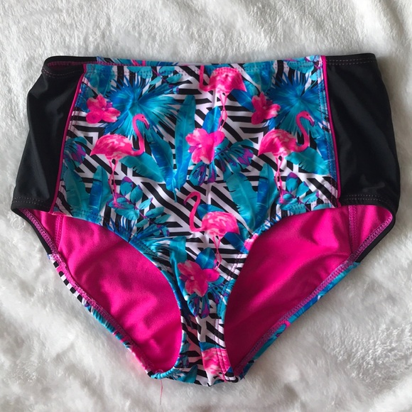 🌸PRICE DOWN🌸 High waisted swimsuit! 🐬🌸 - Picture 4 of 5